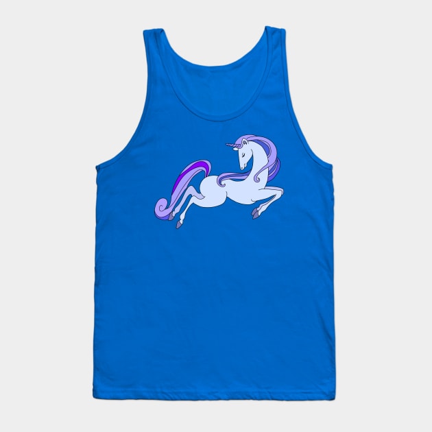 purple unicorn Tank Top by JulietLake